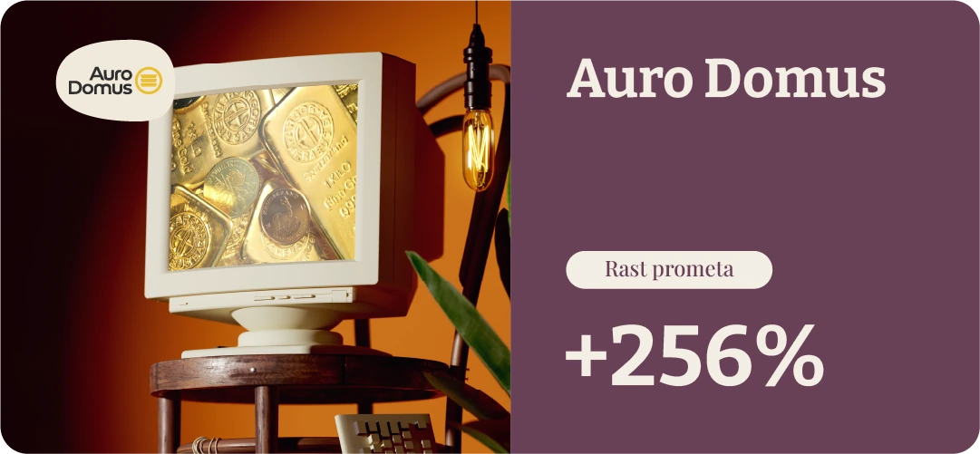 Auro Domus, +256% rast prometa